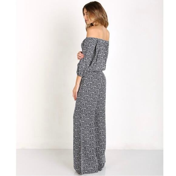 FAITHFUL THE BRAND Women's Size Small Urban Jumpsuit Flare Leg Winter Tales Navy - Picture 14 of 16